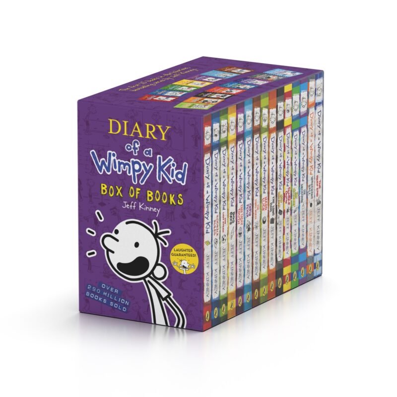 Diary Of A Wimpy Kid Box Of Books - 15 Books By Jeff Kinney