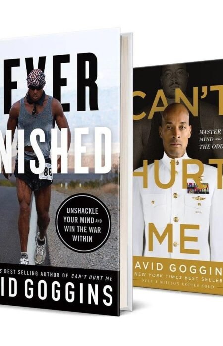 David Goggins Book Combo â€“ Canâ€™t Hurt Me & Never Finished
