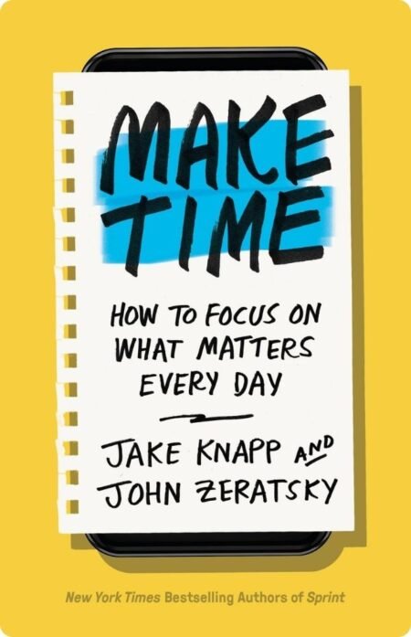 Make Time How To Focus On What Matters Every Day By Jake Knapp And John Zeratsky