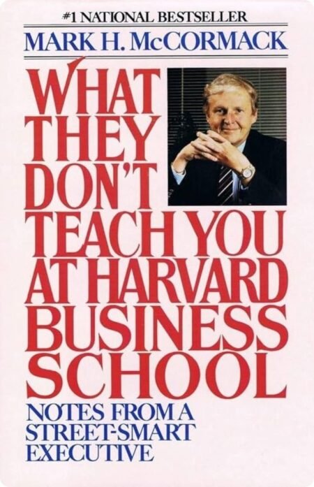 What They Donâ€™t Teach You At Harvard Business School By Mark H. McCormack